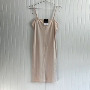 NWT TOPSHOP Nude Bodycon Dress